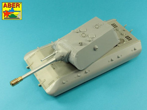 アベール 35L263 1/35 ドイツ E100超重戦車用 15cm砲身・7.5cm砲身(ドラゴン用)