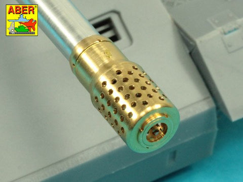 アベール 35L303 1/35 ドイツ VK7201(K)重戦車用 多孔マズルブレーキ付 150mm砲身(アミュージングホビー用)