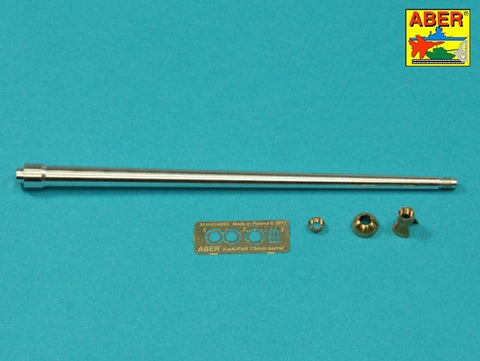 アベール 35L304 1/35 ドイツ タイガーI Ausf.H2用 7.5cmシングルバッフルマズルブレーキ砲身(ドラゴン用)