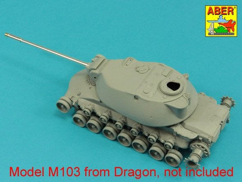 アベール 35L312 1/35 アメリカ M103重戦車A1・A2用120mmM-58戦車砲身(ドラゴン用)