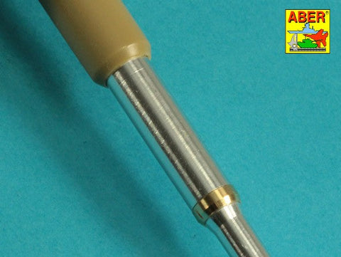 アベール 35L334 1/35 ドイツ タイガーI E型用 88mm砲身 マズルブレーキ無し(汎用)