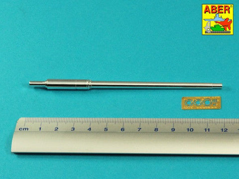 アベール 35L335 1/35 ドイツ ティガーII B型用 88 mm KwK 43 L/71 砲身 マズルブレーキ無し(汎用)