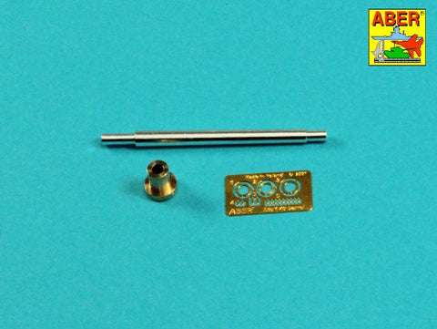 アベール 35L336 1/35 ドイツ III号突撃砲F8/G型,IV号突撃砲用 7,5 cm Kwk 40 L/48 砲身 マズルブレーキ無し(汎用)