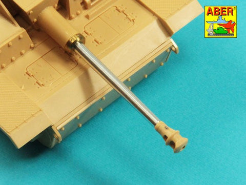 アベール 35L336 1/35 ドイツ III号突撃砲F8/G型,IV号突撃砲用 7,5 cm Kwk 40 L/48 砲身 マズルブレーキ無し(汎用)