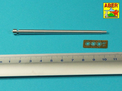 アベール 35L337 1/35 ドイツ IV号戦車G後期/H/J型 7,5 cm 40 L/48 砲身 マズルブレーキ無し(タミヤ用)