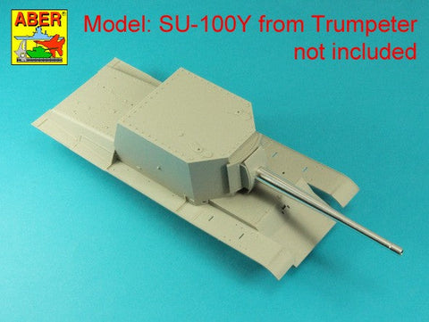 アベール 35L339 1/35 ソビエトSU-100Y重駆逐戦車用 130mm B-13 砲身 (トランぺッター用)
