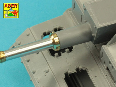 アベール 35L341 1/35 ドイツ 105 mm 42式突撃砲榴弾砲G(初期)型用 leFH 18 L/28 砲身 (汎用)