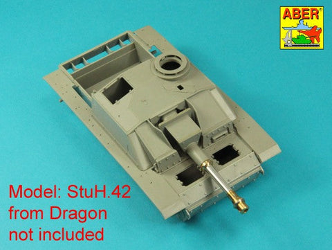 アベール 35L341 1/35 ドイツ 105 mm 42式突撃砲榴弾砲G(初期)型用 leFH 18 L/28 砲身 (汎用)