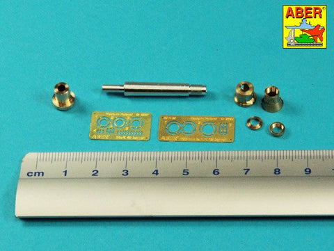 アベール 35L341 1/35 ドイツ 105 mm 42式突撃砲榴弾砲G(初期)型用 leFH 18 L/28 砲身 (汎用)