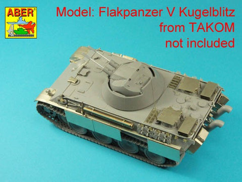 アベール 35L342 1/35 ドイツ クーゲルブリッツ用 3cm Flak 103 砲身(汎用)