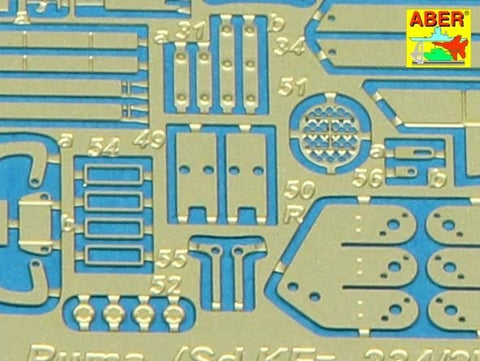 アベール 48046 1/48 ドイツ Sd.kfz.234/2プーマ装甲車基本セット(イタレリ用)