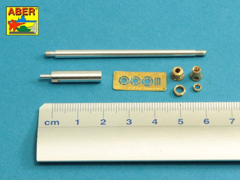 アベール 48L22 1/48 ドイツ ヤークトパンサー用 7.5cmKwk43/3ツーピース砲身(タミヤ用)