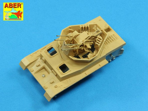 アベール 48L24 1/48 ドイツ ヴィルベルヴィント用 2cmFlak38四連装機関砲砲身