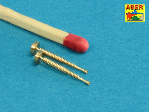 アベール 48L32 1/48 ドイツ ZB37機関銃銃身(35t・38t用)2本