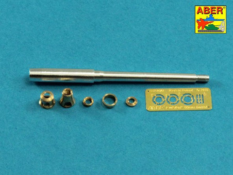 アベール 48 L38 1/48 ドイツ 8.8cmKwK36 L/56タイガーI後期型用砲身(タミヤ AFVクラブ用)