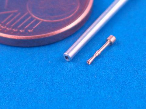 アベール 72L30 1/72 マチルダ戦車用イギリス 2ポンド砲身 同軸機銃付き