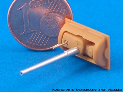 アベール 72L30 1/72 マチルダ戦車用イギリス 2ポンド砲身 同軸機銃付き