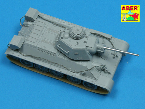 アベール 72L34 1/72 ロシア T-34・KV-1用 76.2mmZiS5/F34戦車砲身後期型