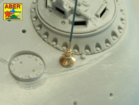 アベール R43 1/35 ロシア T55等R113アンテナ3本セット