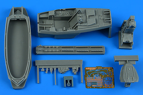 アイリス 4942 1/48 F-22A ラプター コクピットセット (アカデミー用)