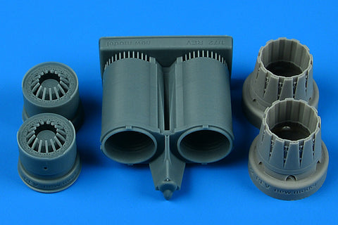 アイリス 7393 1/72 ユーロファイター タイフーン エキゾーストノズル (REVELL 03952, 03884/03818用)