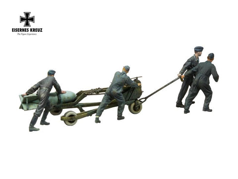 アンドレアミニチュアズ EK72-F010 1/72 ドイツ空軍 爆弾運搬チーム 1940年