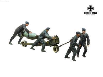 アンドレアミニチュアズ EK32-F010 1/32 ドイツ空軍 爆弾運搬チーム 1940年