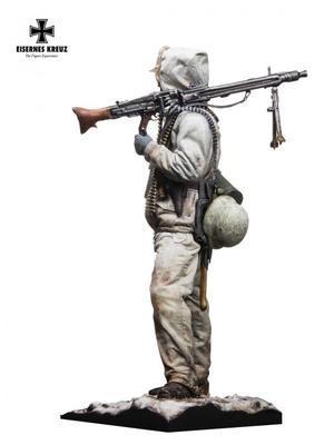 アンドレアミニチュアズ EK35-F008 1/35 MG42機関銃手 親衛隊二等兵 1944年