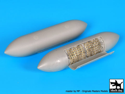 ブラックドッグ A48011 1/48 バイキングカーゴPODアクセサリーセット(イタレリ用)