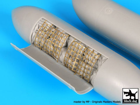 ブラックドッグ A48011 1/48 バイキングカーゴPODアクセサリーセット(イタレリ用)