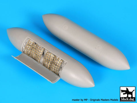 ブラックドッグ A48011 1/48 バイキングカーゴPODアクセサリーセット(イタレリ用)