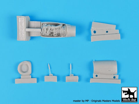 ブラックドッグ A48028 1/48 SH-2G スーパー・シースプライト・エンジン(キティホーク用)