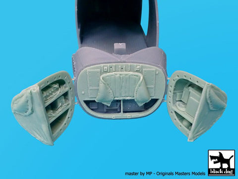 ブラックドッグ A48029 1/48 SH-2G スーパー・シースプライト・電子機器(キティホーク用)