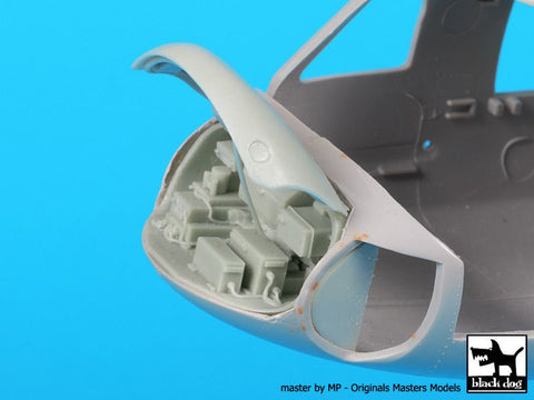 ブラックドッグ A48039 1/48 MH-60 K 電子機器 2 +テール (イタレリ用)