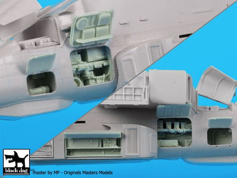 ブラックドッグ A48043 1/48 AH-64 D 電子機器 2 (イタレリ用)