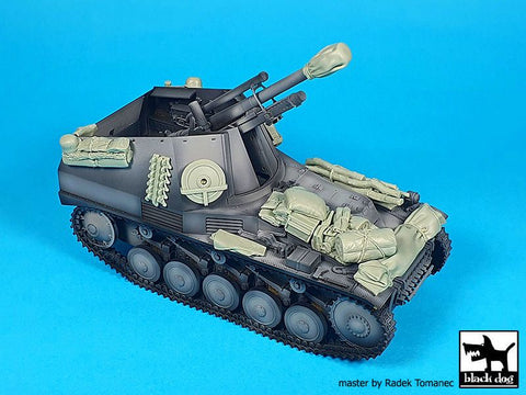 ブラックドッグ T35236 1/35 ブラックドッグ 1/35 Ssd.Kfz 124 ヴェスペ アクセサリーセット(タミヤ用)