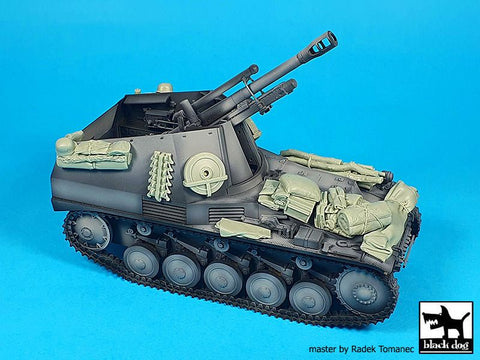 ブラックドッグ T35236 1/35 ブラックドッグ 1/35 Ssd.Kfz 124 ヴェスペ アクセサリーセット(タミヤ用)