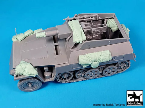 ブラックドッグ T35296 1/35 Sd.Kfz 250/8 アクセサリーセット (ドラゴン用)