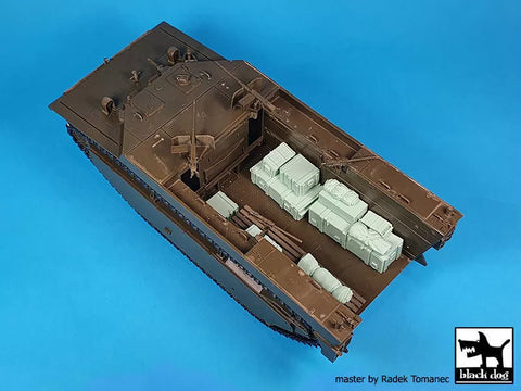 ブラックドッグ T35297 1/35 LVT-4 ウォーターバッファロー アクセサリーセット No.1 (イタレリ用)