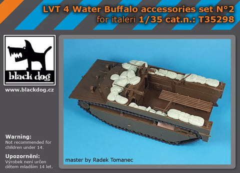 ブラックドッグ T35298 1/35 LVT-4 ウォーターバッファロー アクセサリーセット No.2 (イタレリ用)