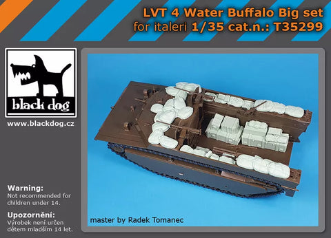 ブラックドッグ T35299 1/35 LVT-4 ウォーターバッファロー アクセサリーセット ビッグセット (イタレリ用)