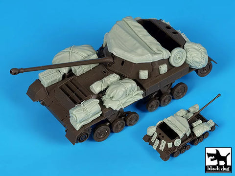 ブラックドッグ T35300 1/35 イギリス 対戦車砲 アーチャー アクセサリーセット (タミヤ用)