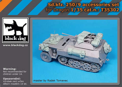 ブラックドッグ T35302 1/35 Sd.Kfz 251/1 アクセサリーセット (ドラゴン用)