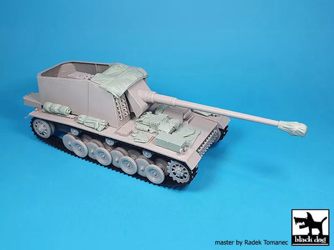 ブラックドッグ T35303 1/35 ドイツ 12,8 cm シュタール・エミール アクセサリーセット (トランぺッター用)