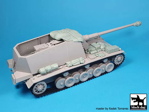 ブラックドッグ T35303 1/35 ドイツ 12,8 cm シュタール・エミール アクセサリーセット (トランぺッター用)