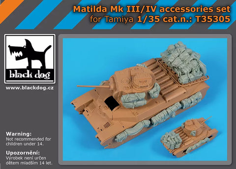 ブラックドッグ T35305 1/35 マチルダ MK III/IV アクセサリーセット (タミヤ用)