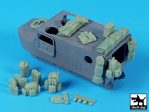 ブラックドッグ T35307 1/35 アメリカ M 76 オッター アクセサリーセット (ゲッコー・モデル用)