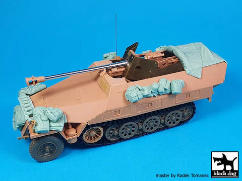 ブラックドッグ T35308 1/35 Sd.Kfz 251/22 Ausf D パクワーゲン アクセサリーセット for AFV