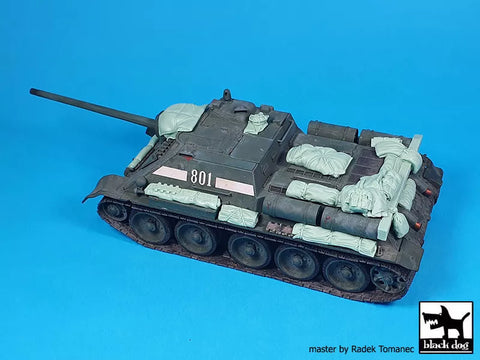 ブラックドッグ T35310 1/35 Su-100 アクセサリーセット (ズベズダ用)