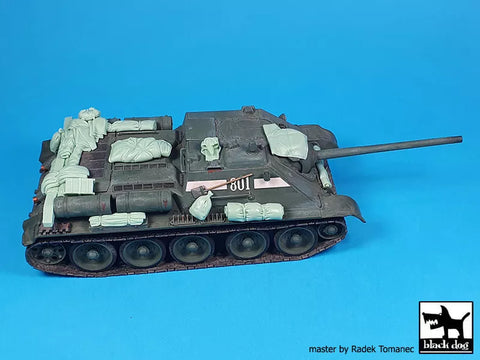 ブラックドッグ T35310 1/35 Su-100 アクセサリーセット (ズベズダ用)
